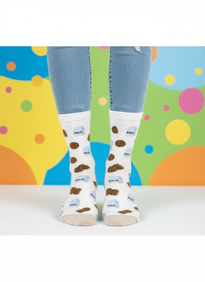 Cookie Desenli Çorap