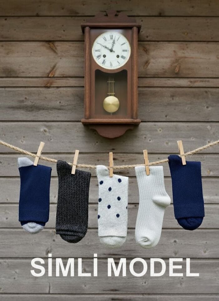 5'li Paket Kadın Soket Çorap