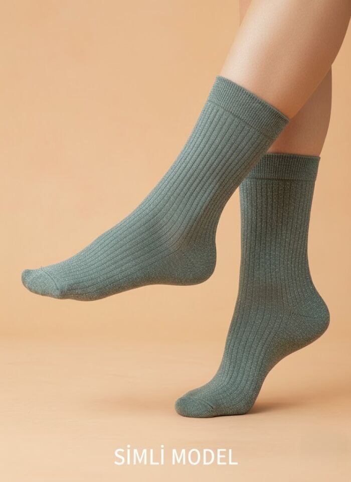 5'li Paket Kadın Soket Çorap