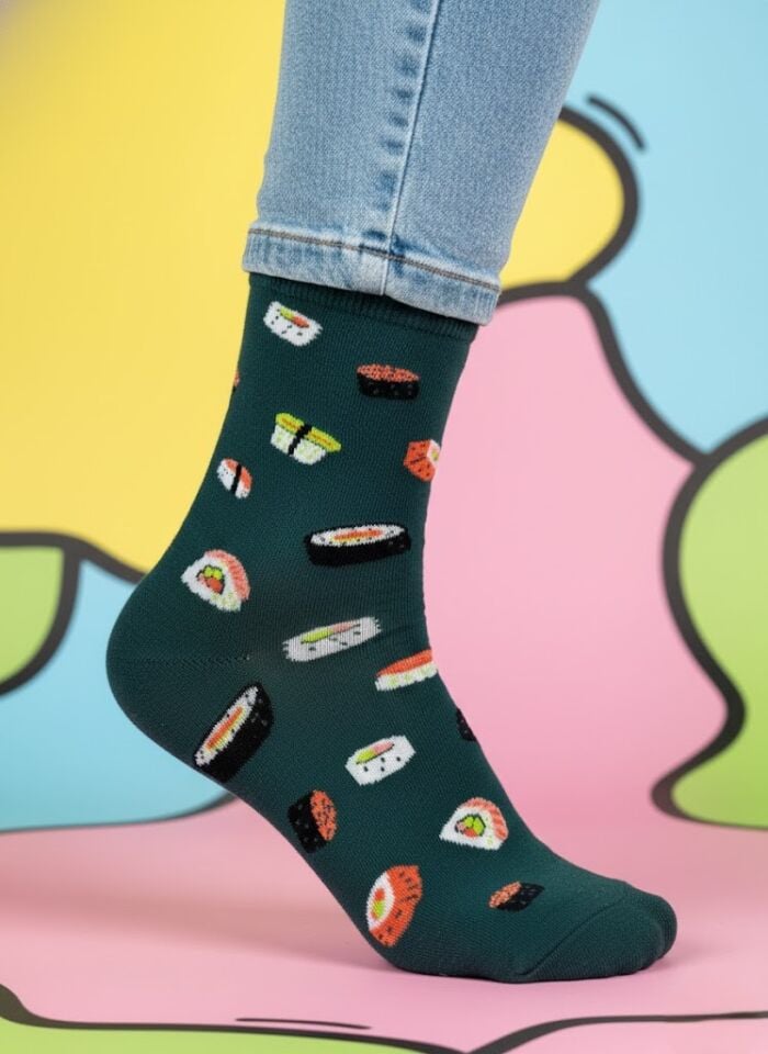 Sushi Desenli Çorap