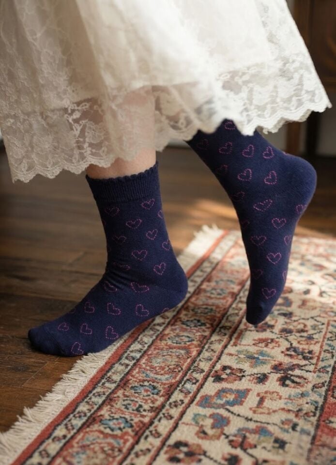 Kalpli Kadın Soket Çorap