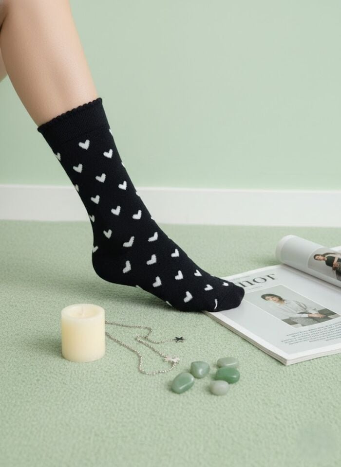 Kalpli Kadın Soket Çorap