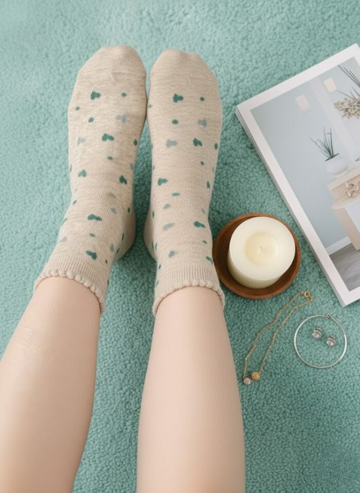 Kalpli Kadın Soket Çorap