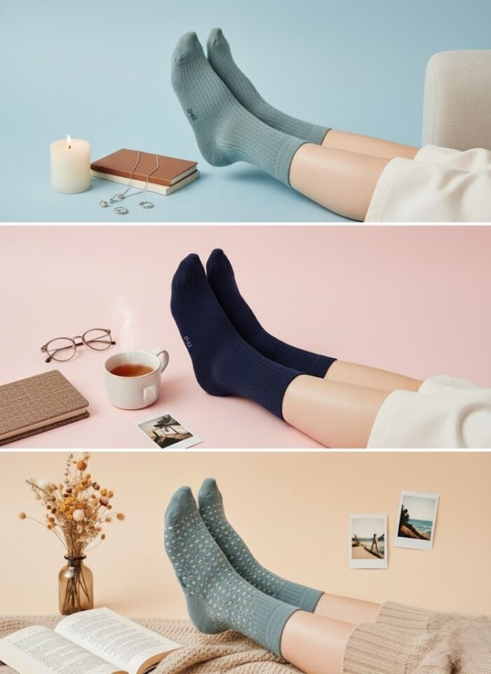 3'lü Kadın Soket Çorap