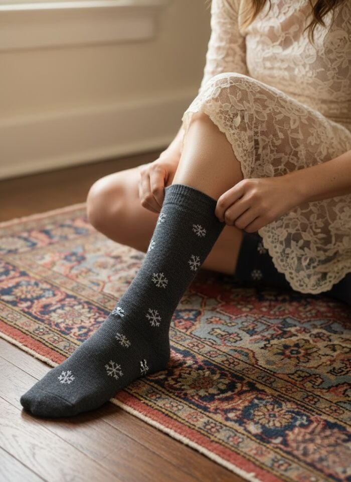 3'lü Kadın Soket Çorap