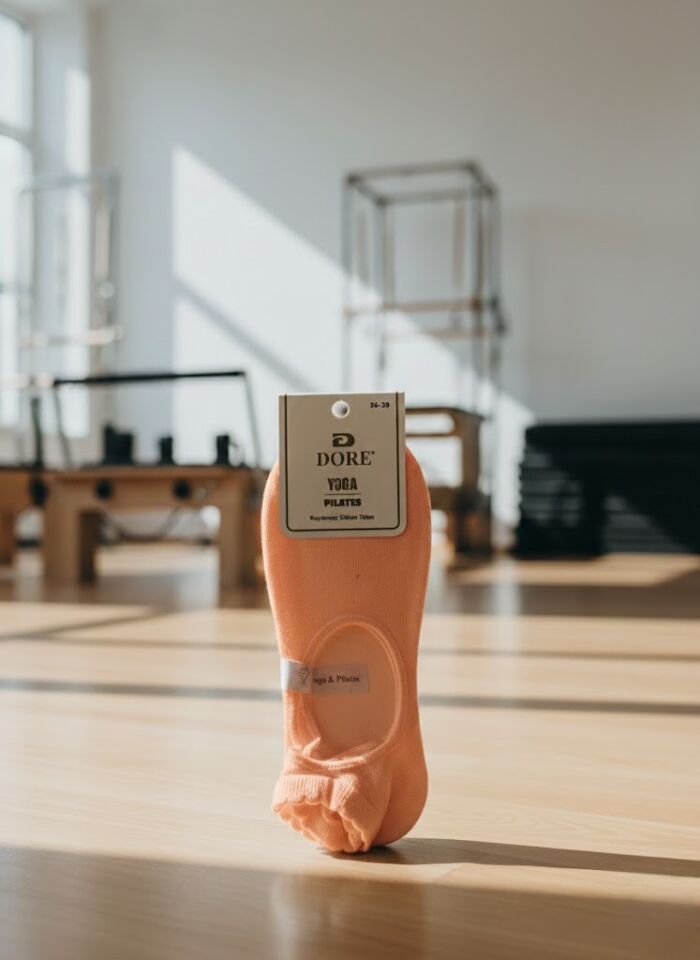 Yavruağzı Bilekli Pilates&Yoga Çorabı