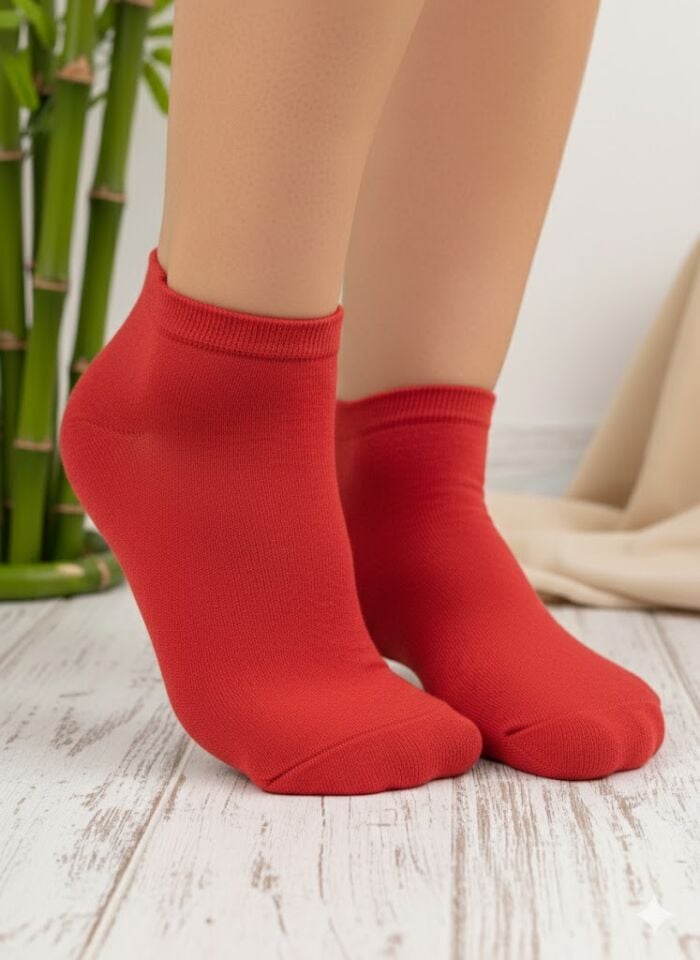 Kırmızı Dayco Bayan Patik