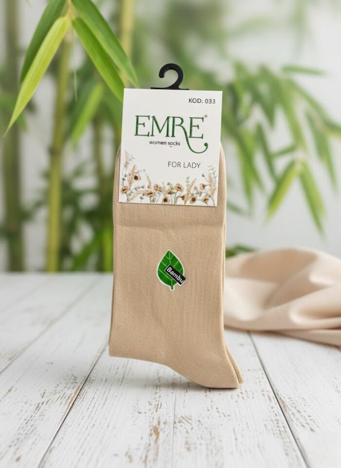 Emre Bej Bambu Kadın Çorap