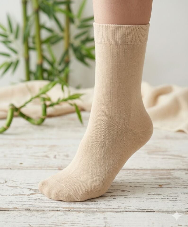 Emre Bej Bambu Kadın Çorap