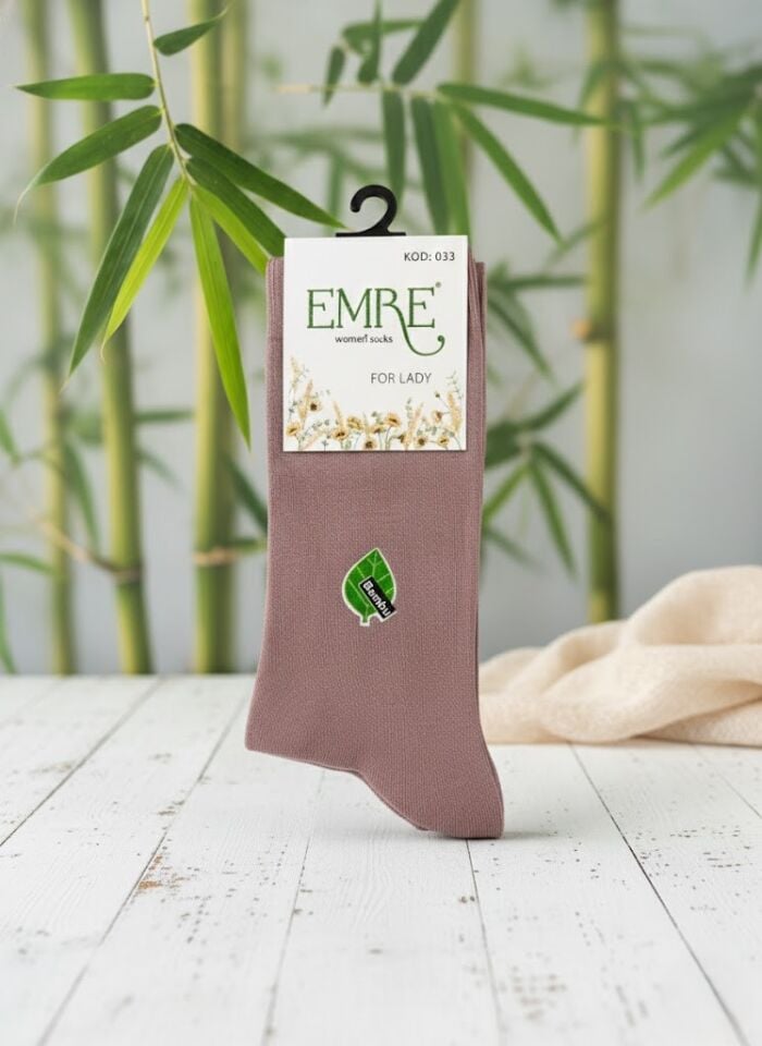 Emre Gül Kurusu Bambu Kadın Çorap