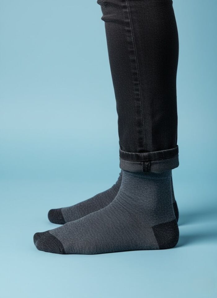 Füme Pamuklu Erkek Çorap