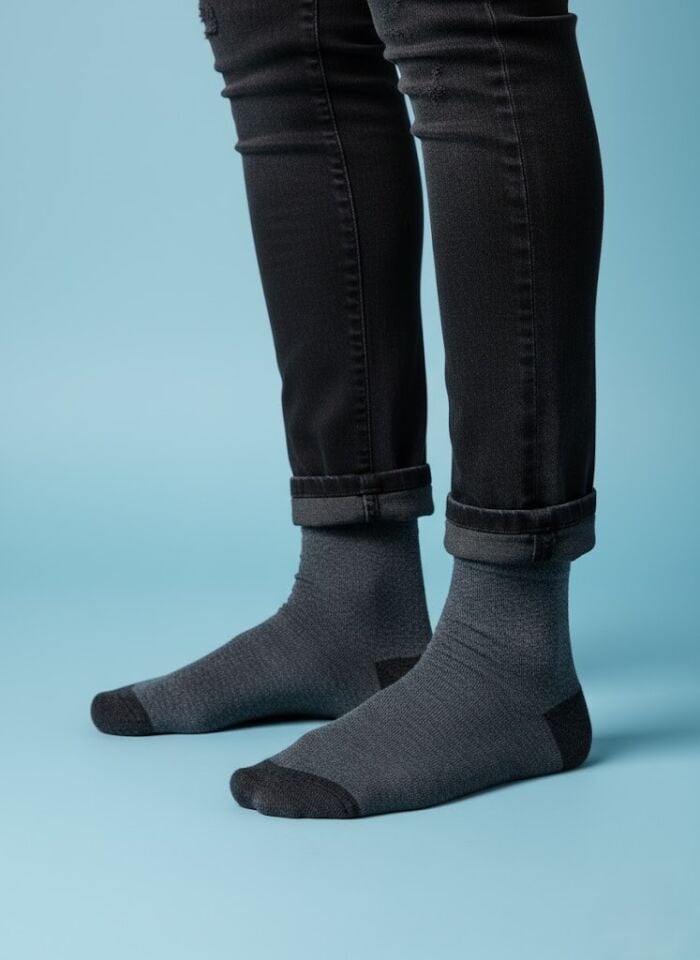 Füme Pamuklu Erkek Çorap