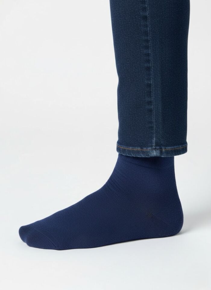 Lacivert Pamuklu Erkek Çorap