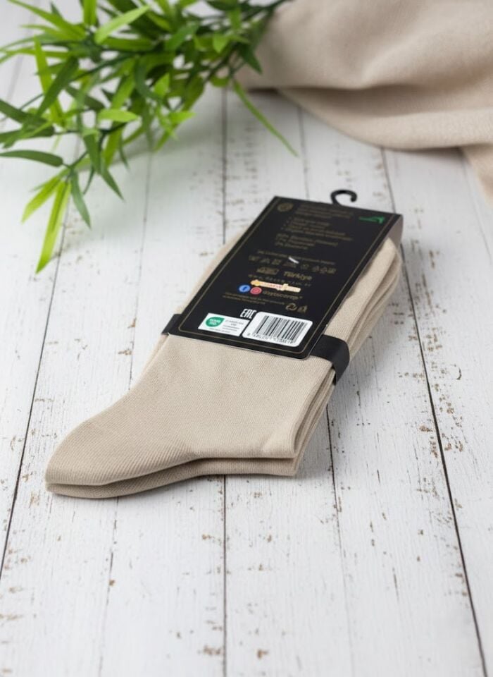 Dayco Bej Orta Konç Yazlık Erkek Çorap