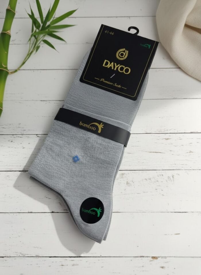 Dayco Gri Orta Konç Yazlık Erkek Çorap