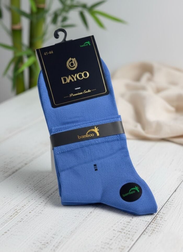 Dayco Mavi Orta Konç Yazlık Erkek Çorap