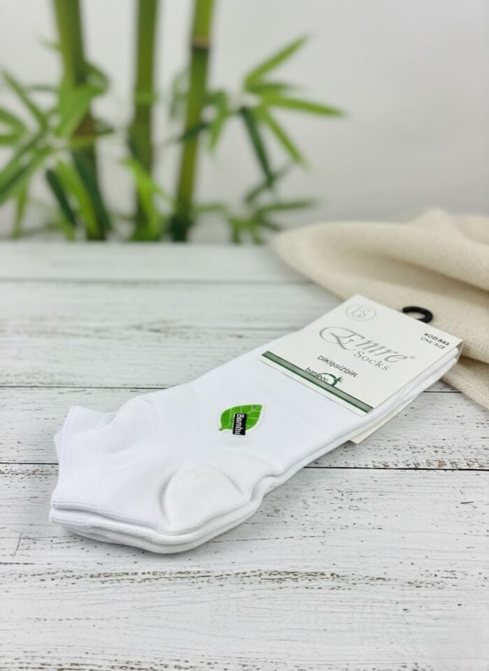 Emre Beyaz Bambu Patik