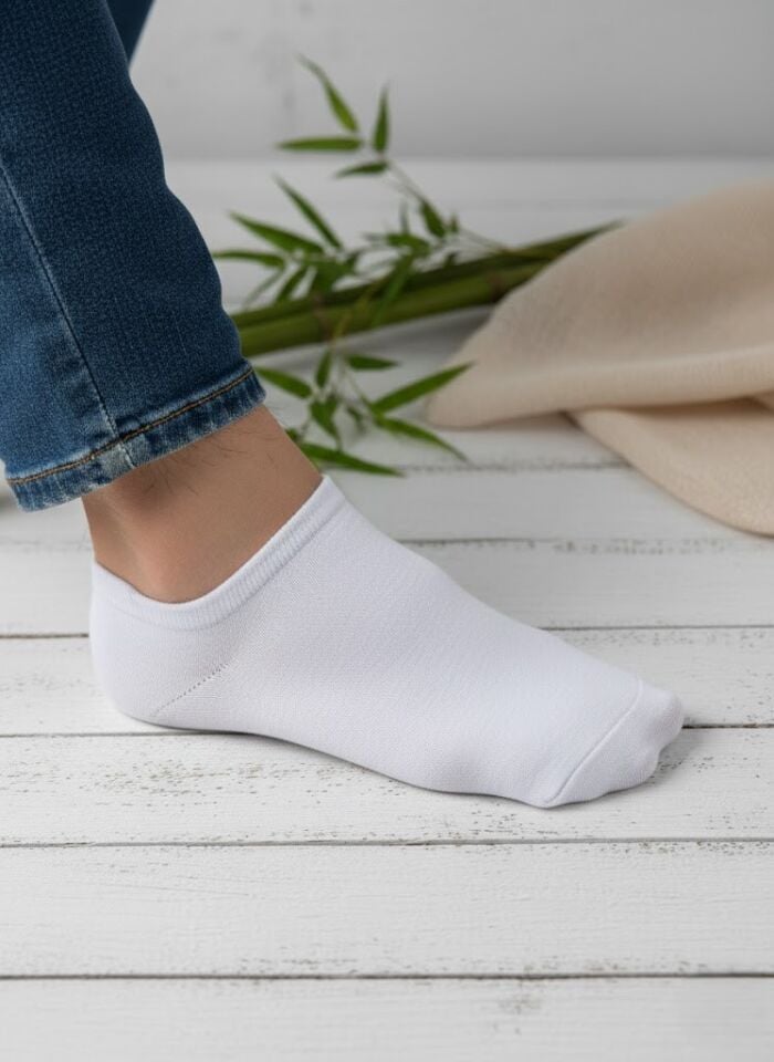 Emre Beyaz Bambu Patik