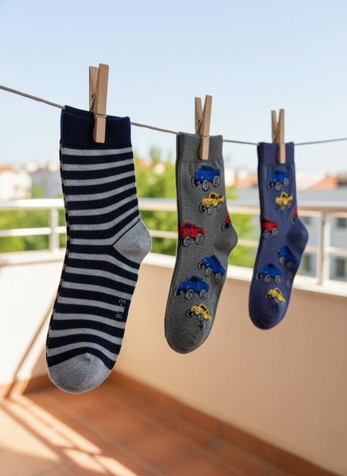 3'lü Erkek Çocuk Çorap