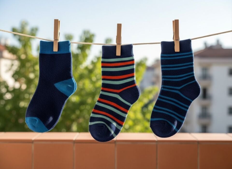 3'lü Erkek Çocuk Çorap