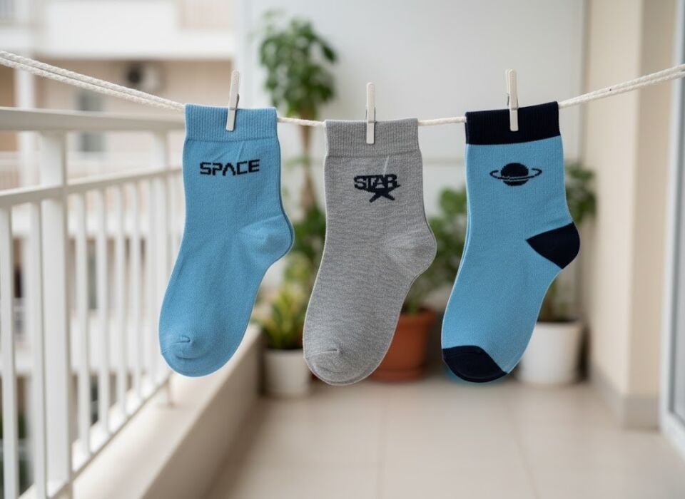 3'lü Erkek Çocuk Çorap