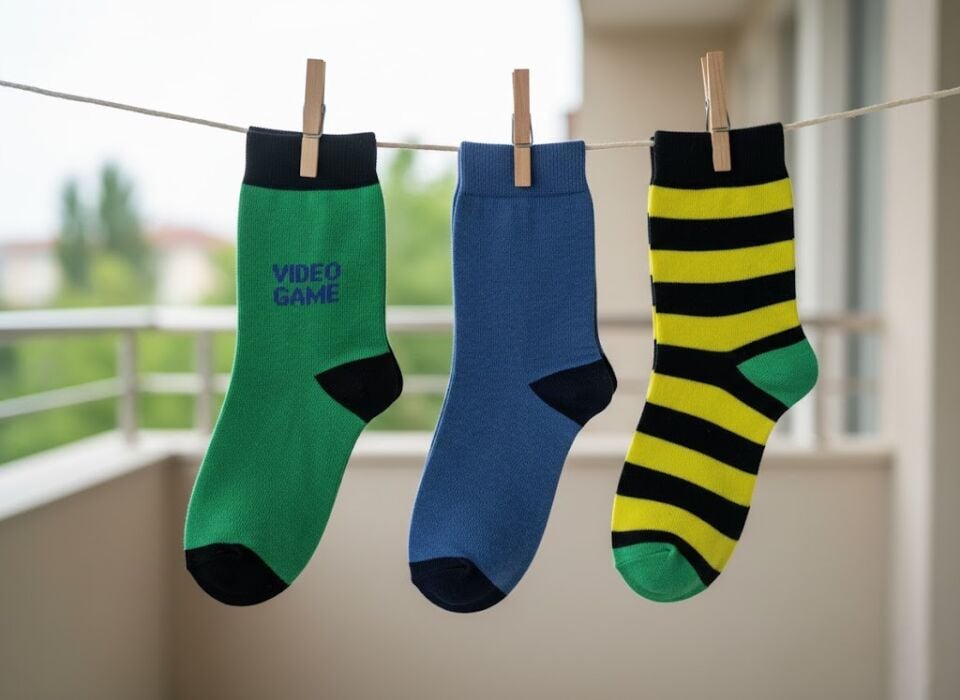 3'lü Erkek Çocuk Çorap