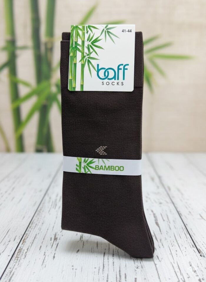 Baff Bambu Kahverengi 4 Mevsim Erkek Çorap