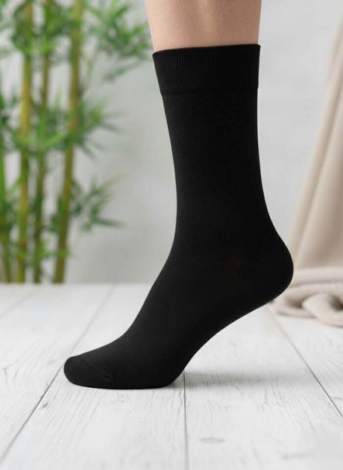 Emre Siyah Bambu Erkek Çorap
