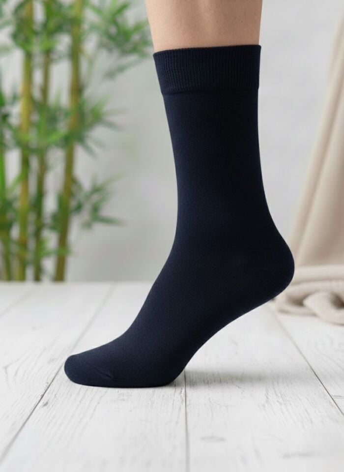 Emre Lacivert Bambu Erkek Çorap