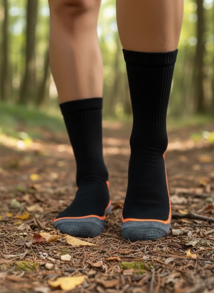Baff  Turuncu Çizgili Trekking&Outdoor Çorap