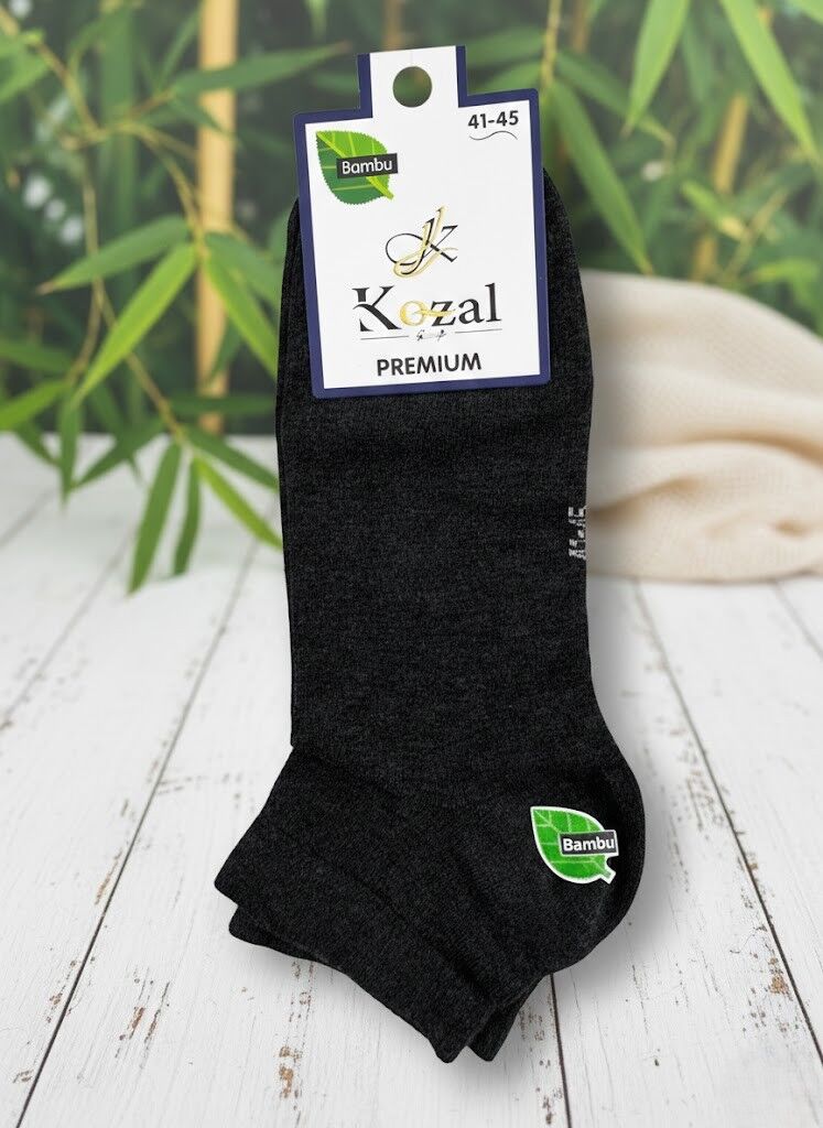 Kozal Füme Erkek Premium Bambu Patik