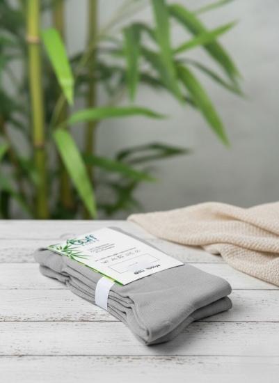 Baff Bambu Gri Yazlık Erkek Çorap