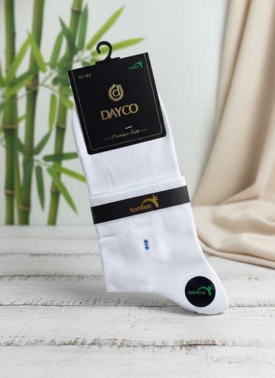 Dayco Beyaz Orta Konç Yazlık Erkek Çorap