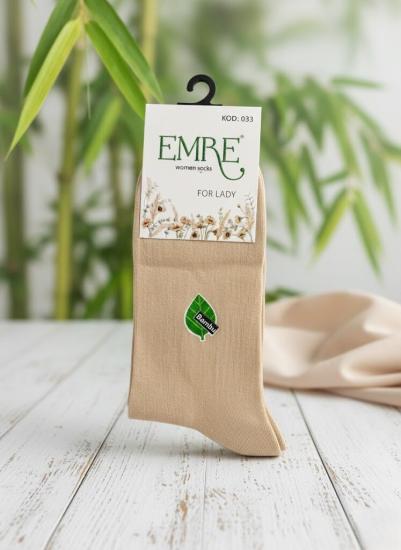 Emre Bej Bambu Kadın Çorap