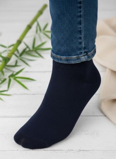Kozal Lacivert Erkek Premium Bambu Patik